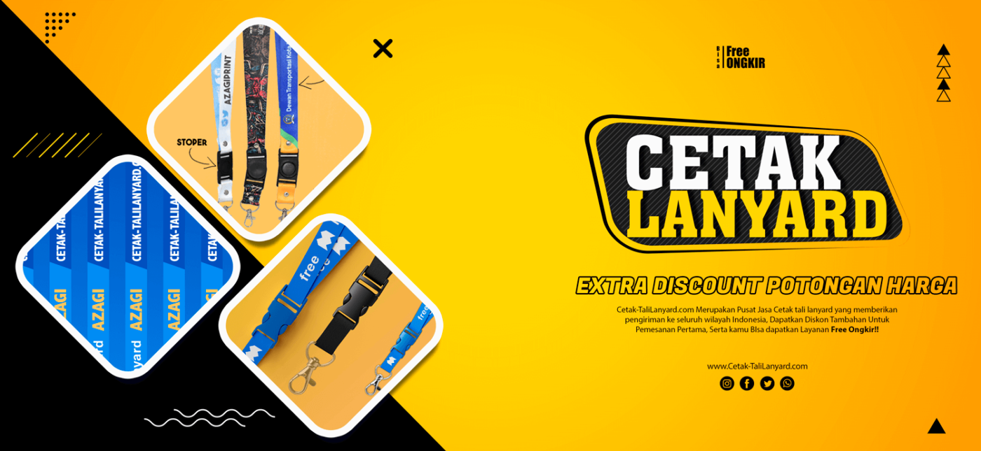Jasa Cetak Tali Lanyard di Bekasi Bergaransi 100% 1 jasa cetak tali lanyard di Bekasi